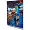 Designart - Boat over the lake - Sea & Shore Painting Print on Wrapped Canvas